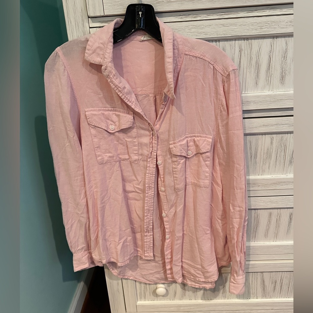 Pink Button Up - image 1
